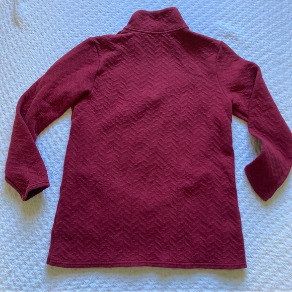 Stanford Champion Quarter Zip Red Sweatshirt Cardinals College University - Picture 2 of 7